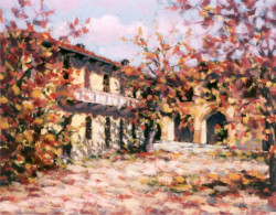 Cortile d'autunno